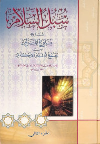 Image of سبل السلام شرح بلوغ المرام من جمع أد لة الأحكام الجزء الثاني