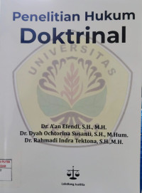 Image of Penelitian Hukum Doktrinal