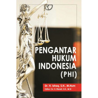 Image of Pengantar Hukum  Indonesia: PHI
