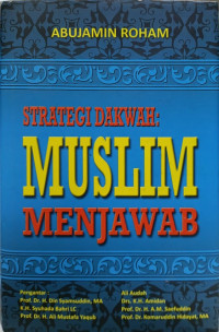 Image of Strategi dakwah : muslim menjawab